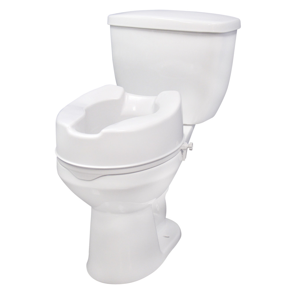 Drive Raised Toilet Seat without Lid, 6" - 12066