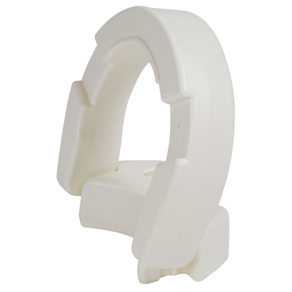 Drive Hinged Toilet Seat Riser - RTL12607 84877 premium raised toilet seat with removable arms