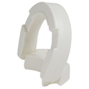 Drive Hinged Toilet Seat Riser - RTL12607 84877 premium raised toilet seat with removable arms