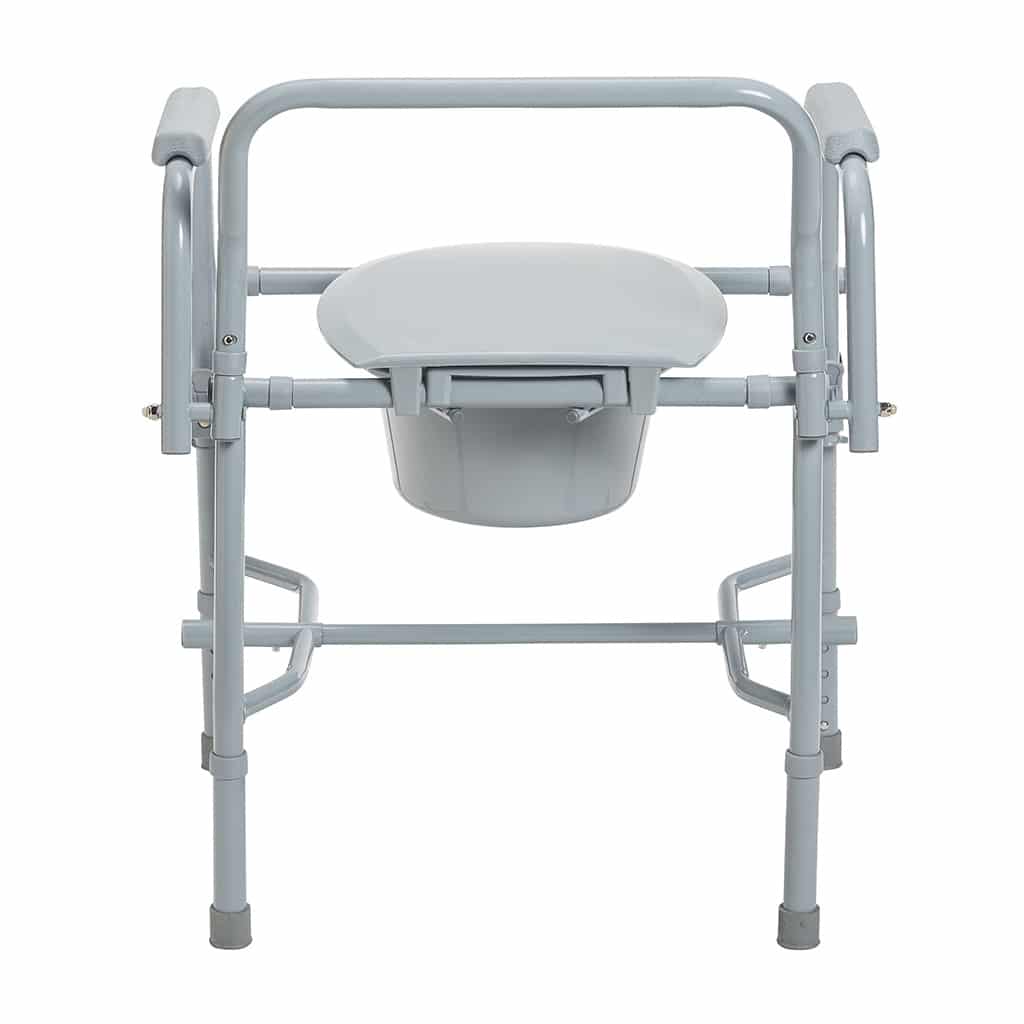 Drive Medical Deluxe Steel Drop-Arm Commode 11125KD-1