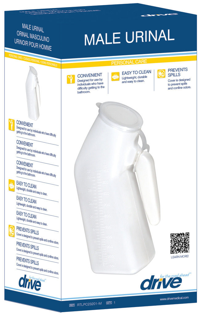 Drive Male Urinal - RTLPC23201-M 297057