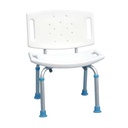 Aquasense Adjustable Bath Seat with Backrest