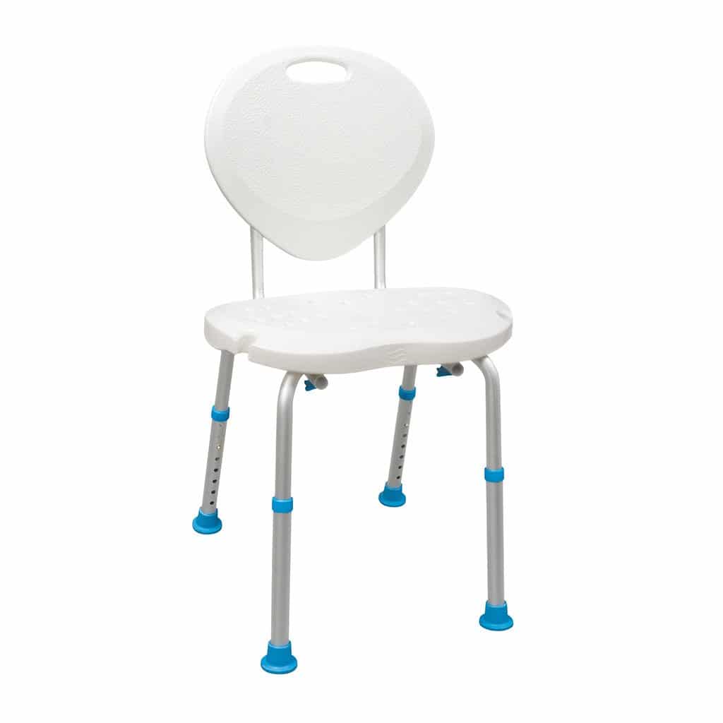 [770-537] Aquasense Ergonomic Adjustable Bath Seat with Backrest