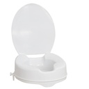 Aquasense Raised Toilet Seat with Lid, 4"