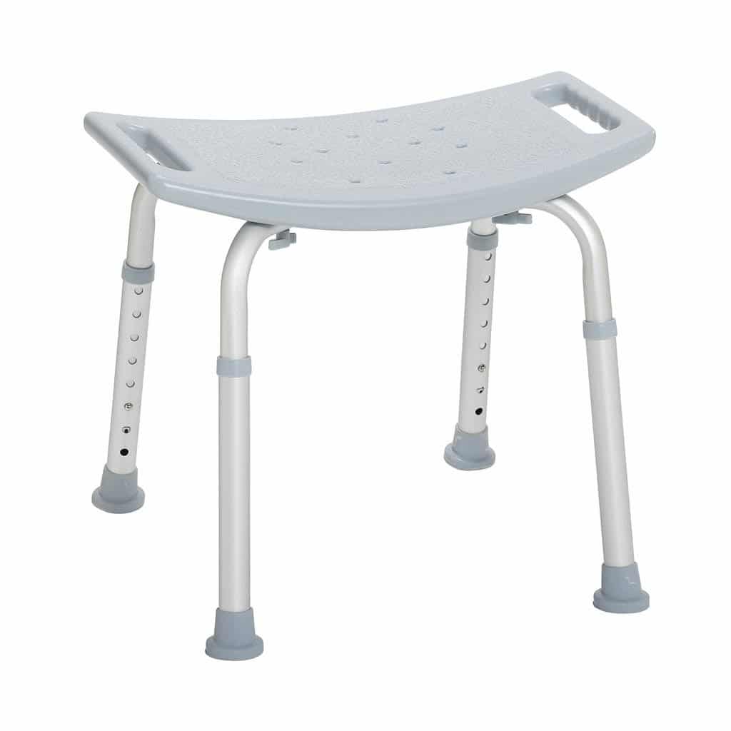 [RTL12203KDR] Deluxe Aluminum Shower Bench Without Back