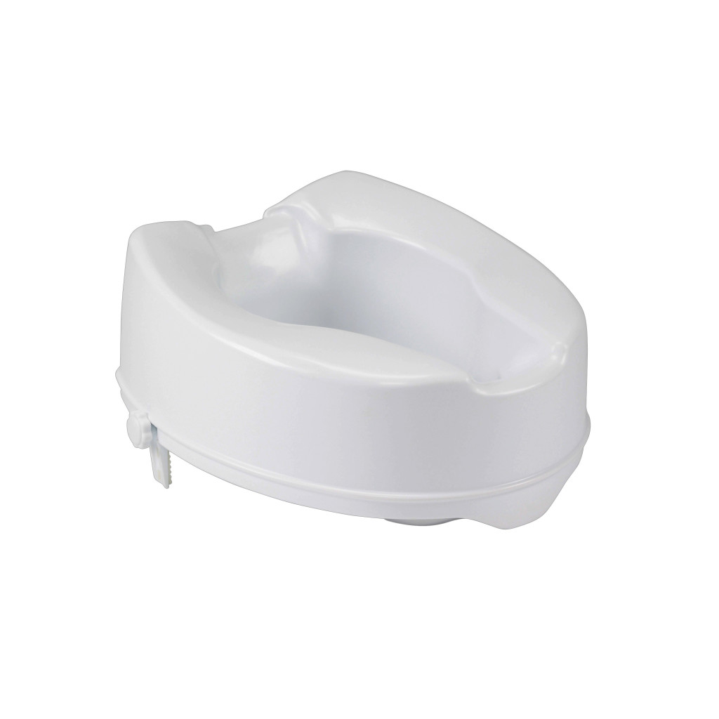 [12066] Drive 6" Raised Toilet Seat Without Lid