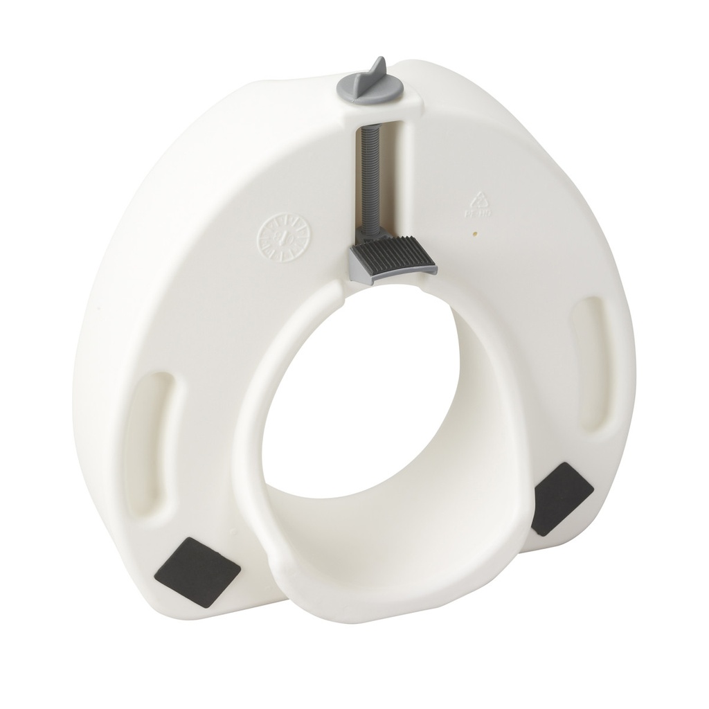 [12014] Drive Premium Plastic Raised, Regular/Elongated Toilet Seat, With Lock