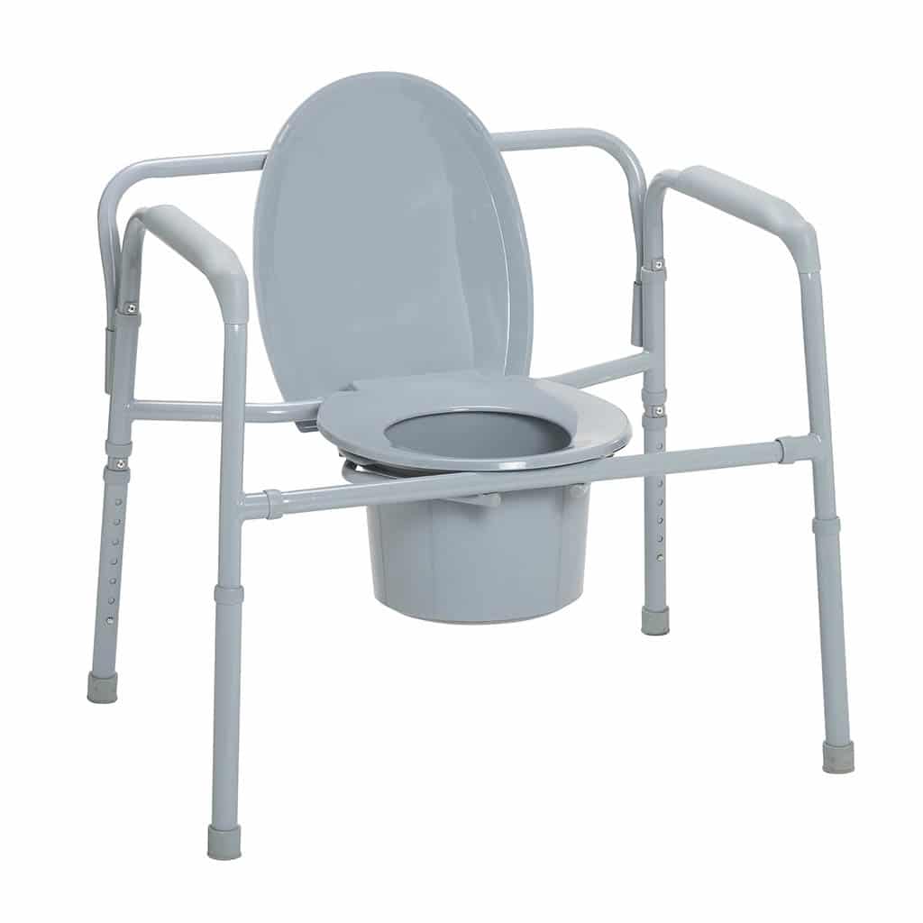 [11117N-1] Drive Bariatric Folding Commode