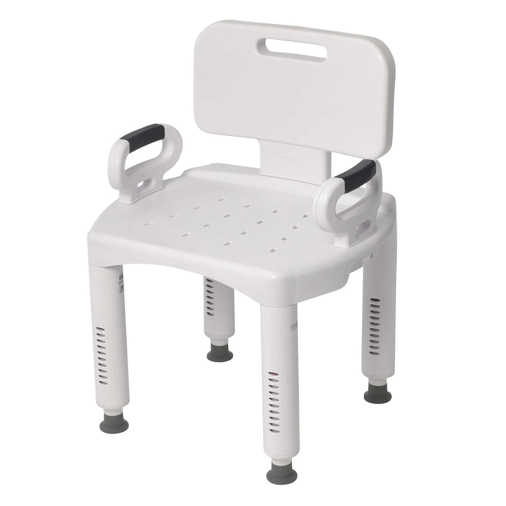[RTL12505] Premium Series Shower Chair with Back and Arms