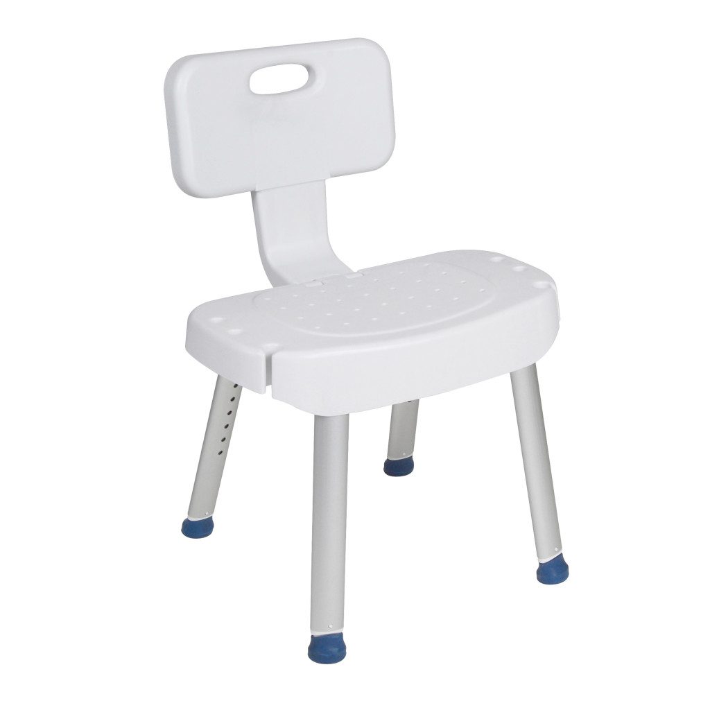 [RTL12606] Shower Chair With Folding Back