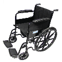 EzeeLife 18" Economy Wheelchair - CH1090