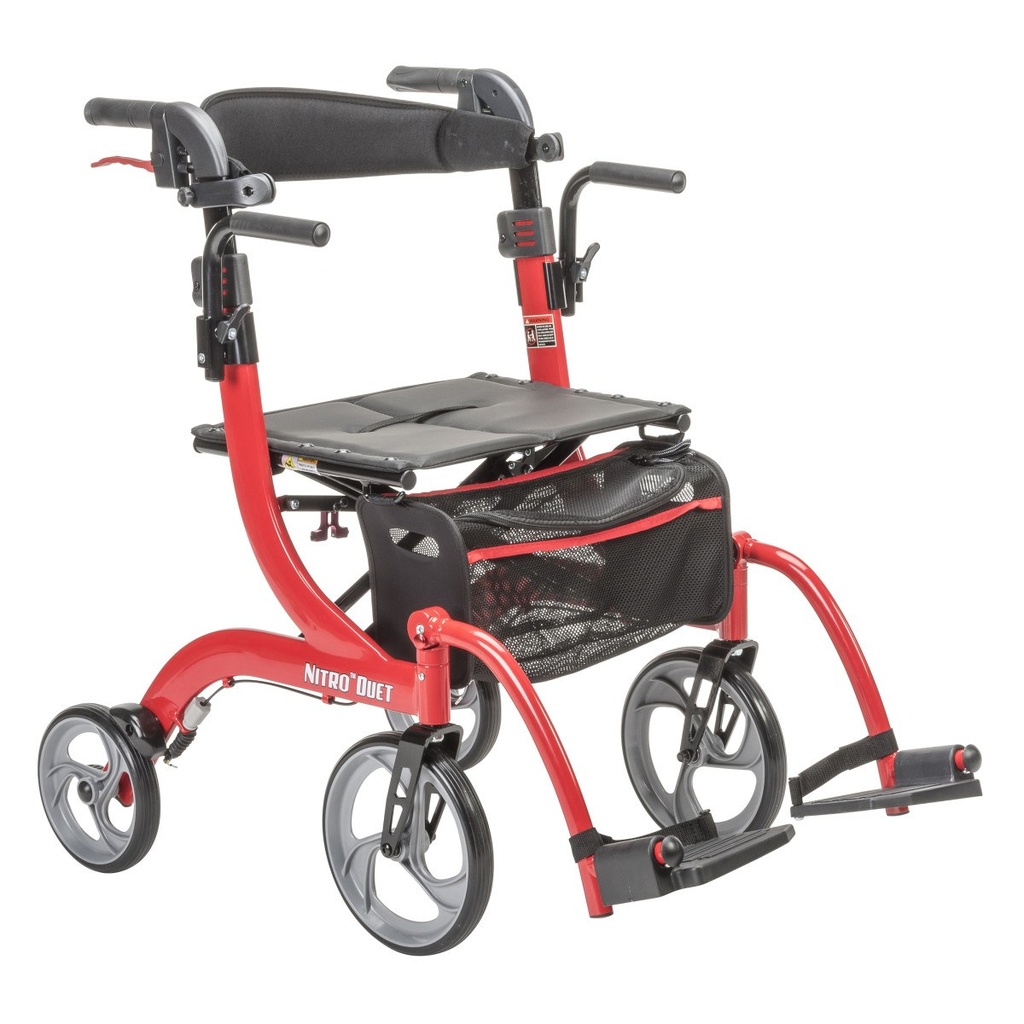 [RTL10266DT] Nitro Duet Rollator And Transport Chair