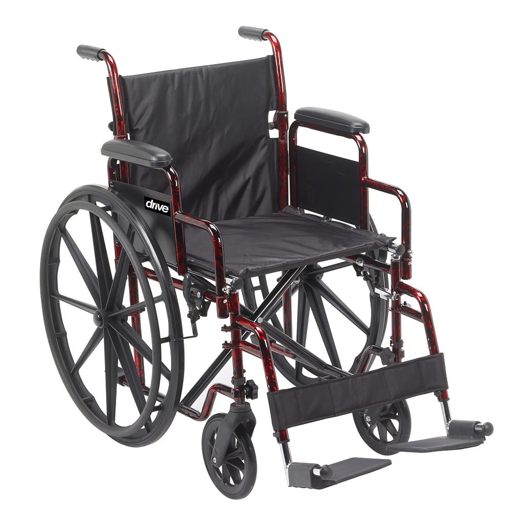 [RTLREB18DDA-SF] Drive Rebel Wheelchair 18" X 16"