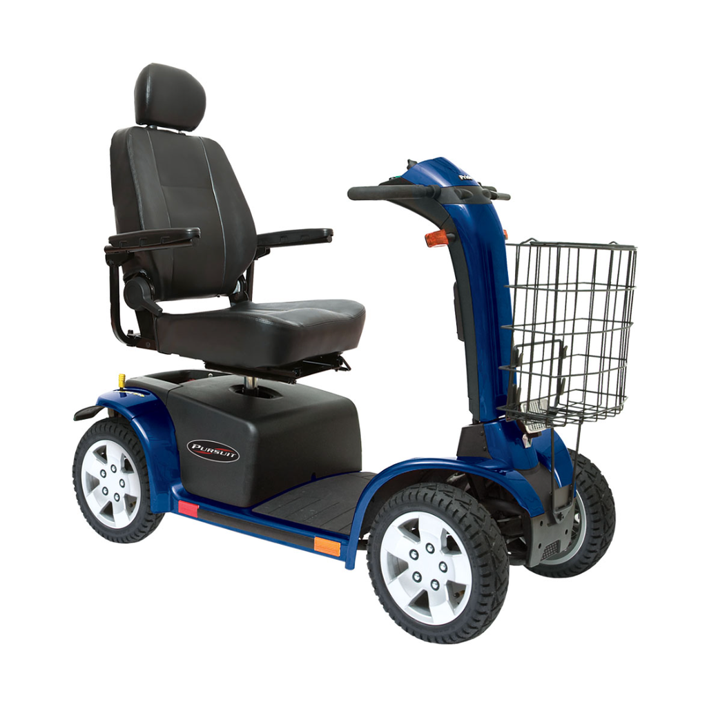 [S713ESCAVB1001] Pride Pursuit ES 4-Wheel Scooter (BLUE)
