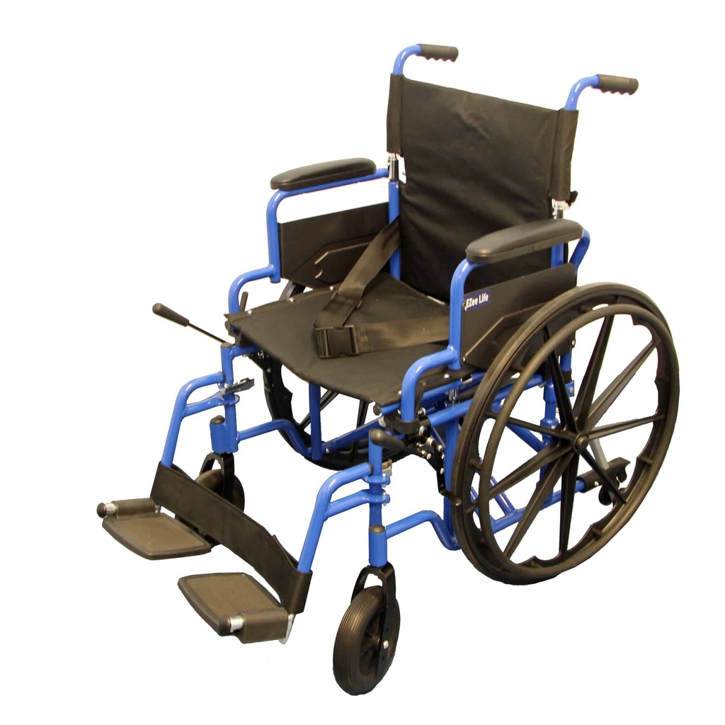 [CH1096-18] EzeeLife 18" Lightweight Aluminum Wheelchair - CH1096