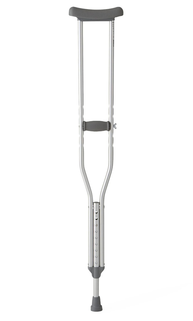 [MDS51514-10] Medline Basic Adult Aluminum Crutches