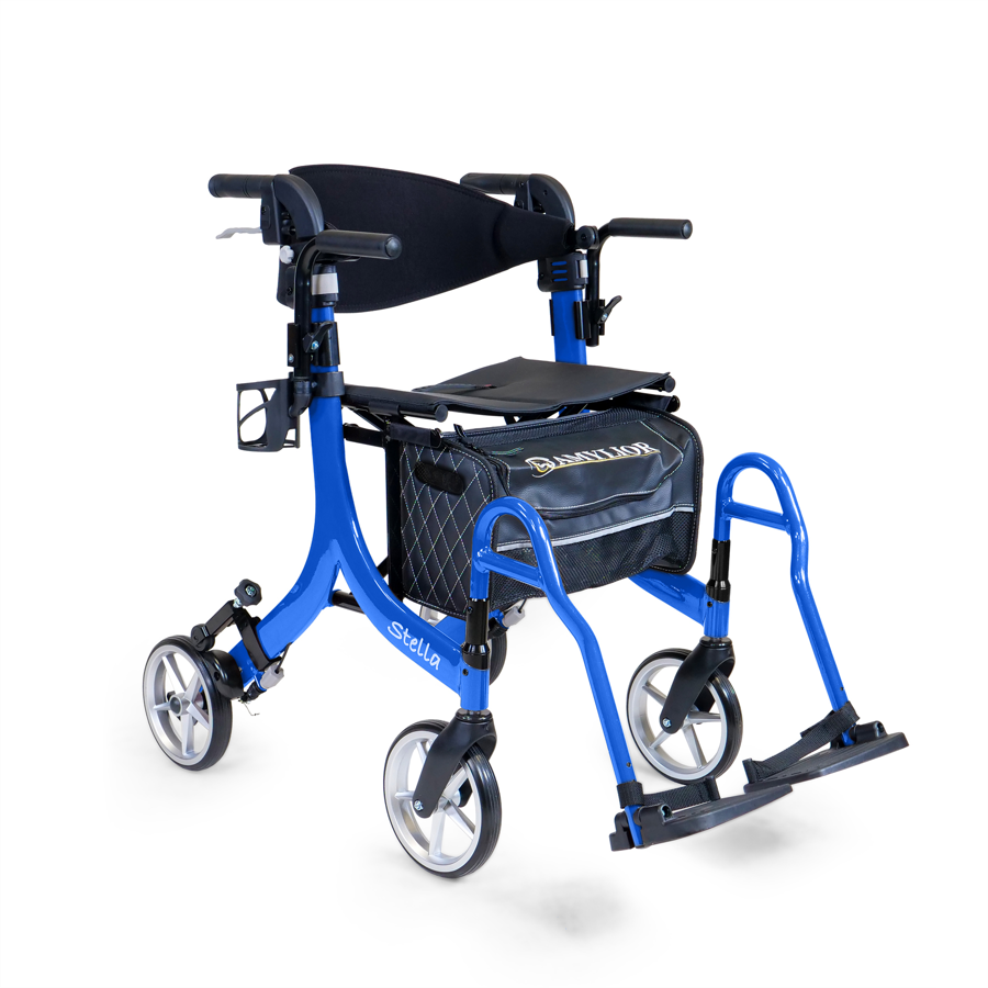 [CGR-AP-BK] Amylior Stella Footrests (BLACK)