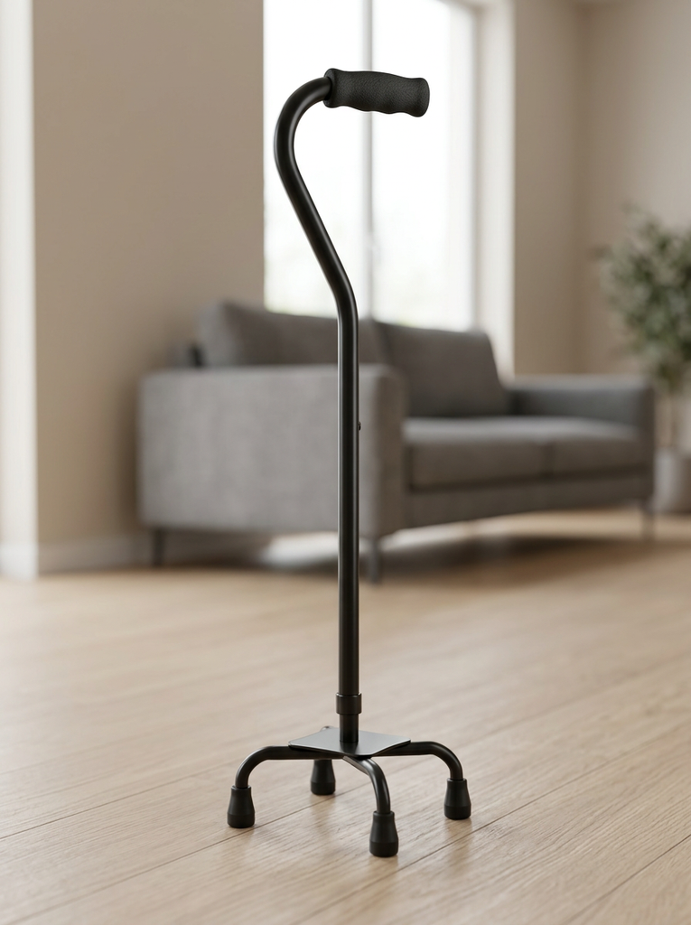 [MHSQCBL] Mobb Small Base Quad Cane