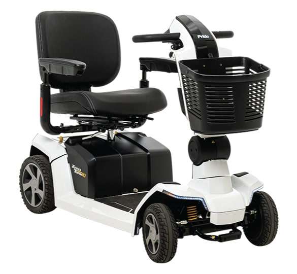 [S710ZTBLK1002] Pride Zero Turn 10 4-Wheel Scooter