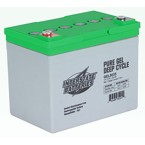 [GEL0035] Gel Deep Cycle Battery 12V 31Ah