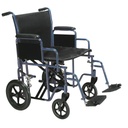 Drive 20" Bariatric Steel Transport Chair - BTR20