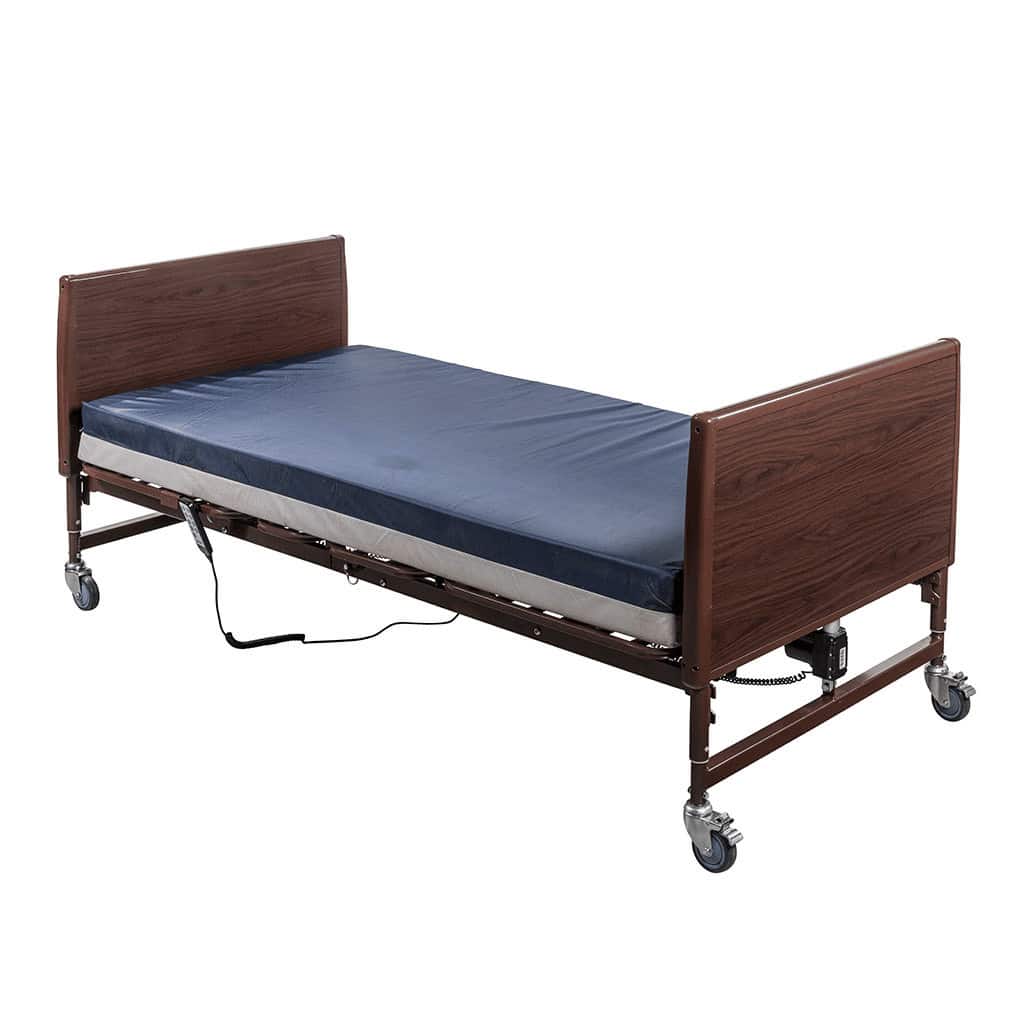 [15302LW] Drive Lightweight Bariatric Homecare Bed 48" (Width) X 80" (Length)