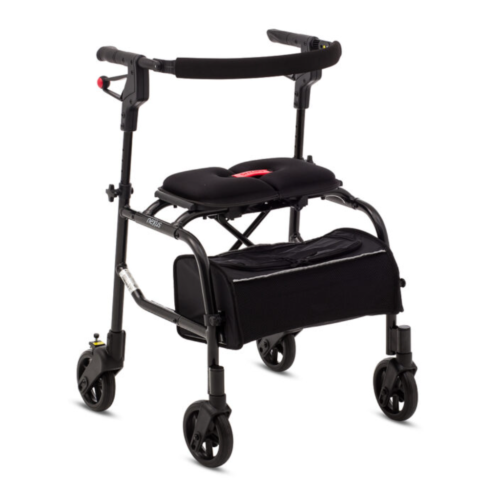 [490017] Human Care Nexus oNe Type 2 Rollator (AA0001810) (SUPER LOW - 17" SEAT HEIGHT)