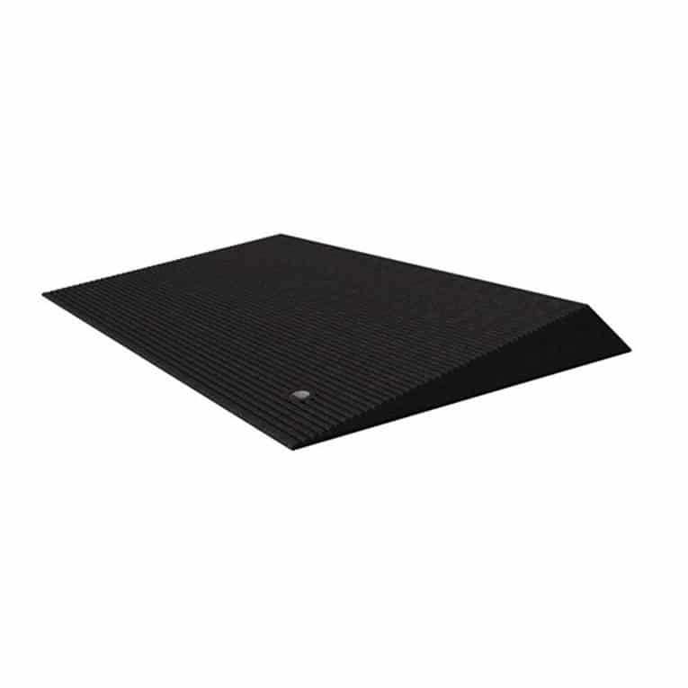 [EZ-TAEMGRY01-2.5] Rubber Angled Entry Mat (2-1/2" rise (TAEM 2.5), Grey)