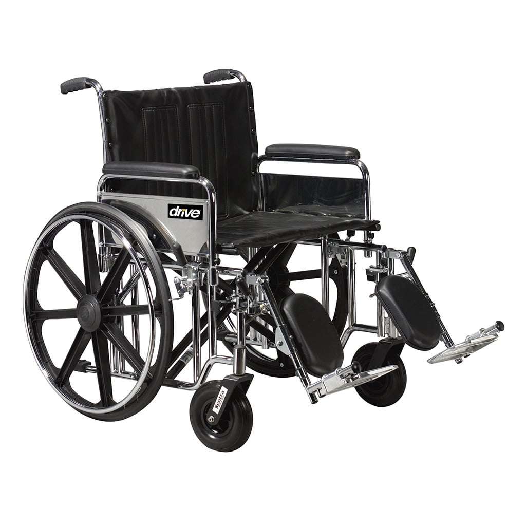 [STD20DDA-SF] Drive Sentra Extra Heavy Duty Wheelchair (20"-24")