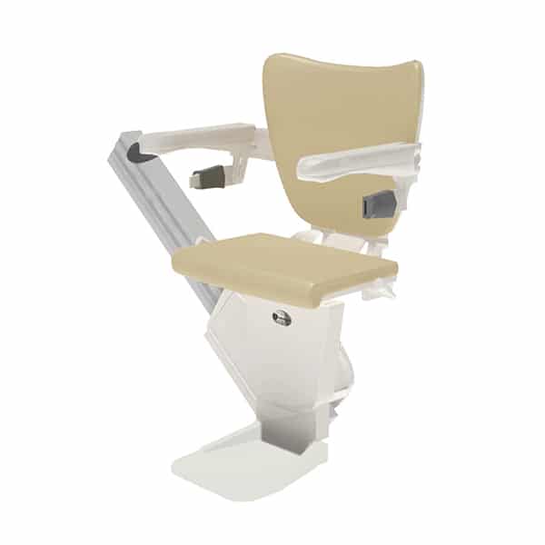 [1100] Handicare 1100 Straight Stairlift (15.4FT (4.7M), POWER SWIVEL)