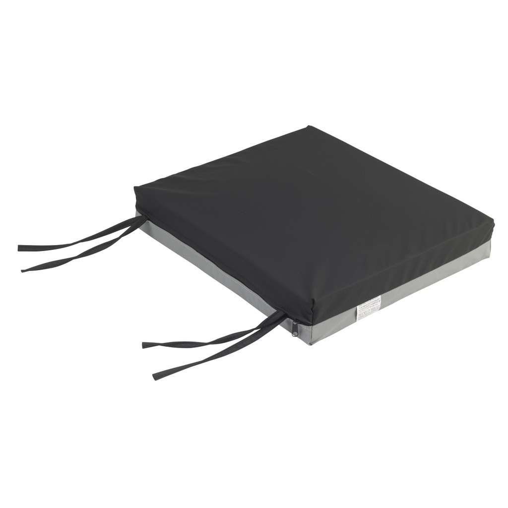Drive Medical Skin Protection 3" Gel/Foam Wheelchair Cushion  (16"x16")