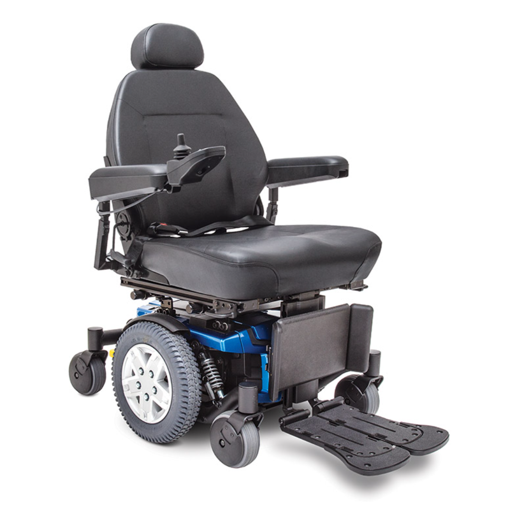 QUANTUM Q6 EDGE HD TYPE 3 POWER WHEELCHAIR (WP0001058) (20" SEAT WIDTH, 20" SEAT DEPTH, ELECTRIC BLUE)