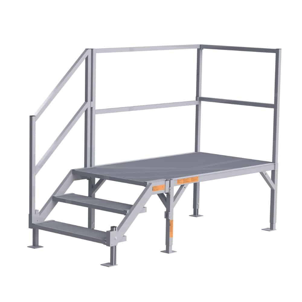 [EZ-FOR2742] EZ-Access Fortress OSHA Stair System 27.5-42.5