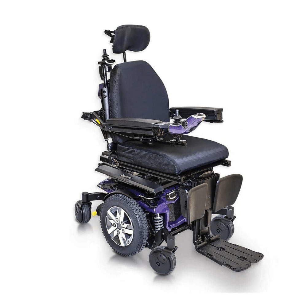 Refurbished Quantum Q6 Edge Power Chair (16" SEAT WIDTH, 16" SEAT DEPTH, BLACK)