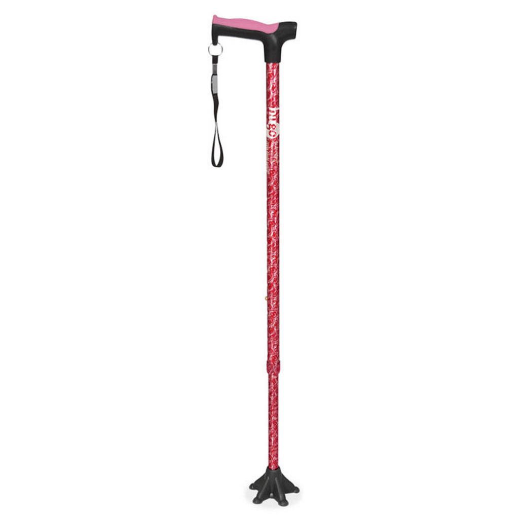 [731-459] 731-459 Hugo Ergonomic Derby Handle Cane, With Claw Cane Tip