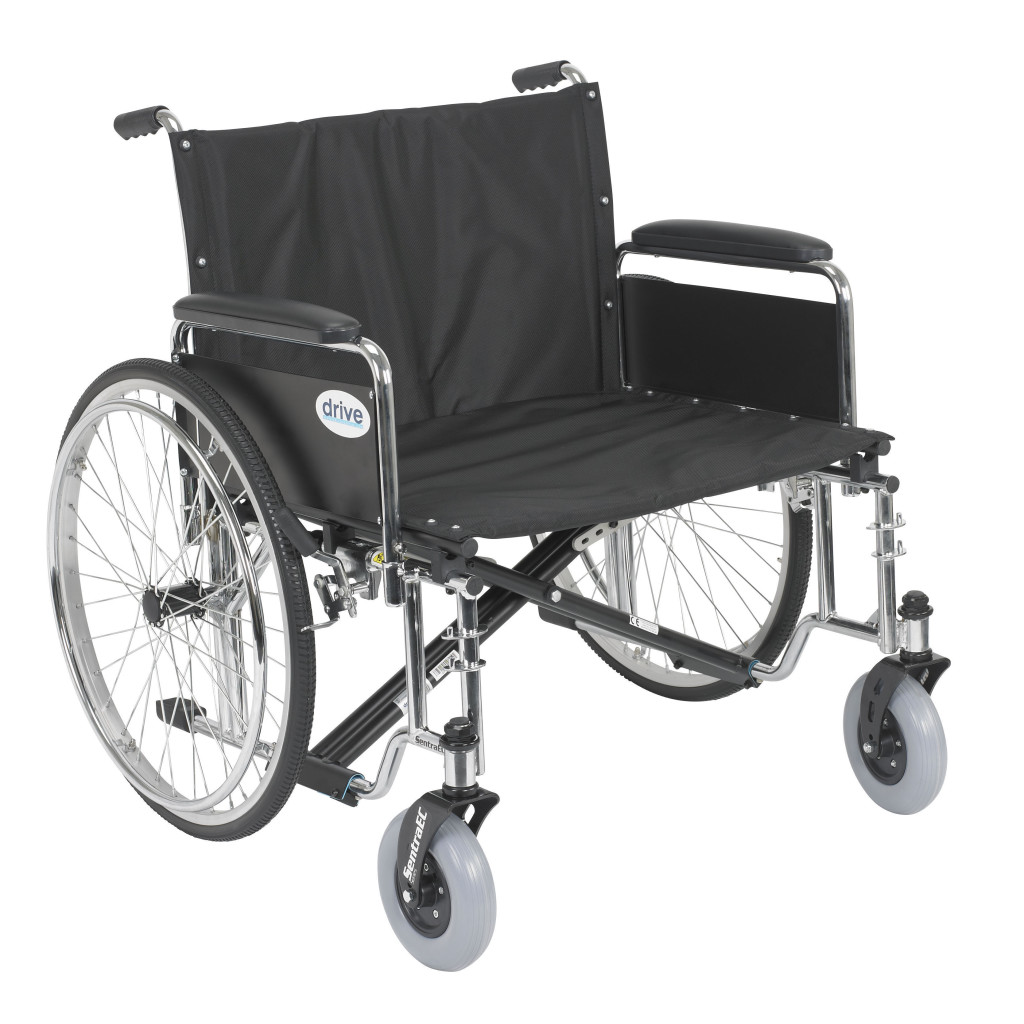 [STD26ECDDA] Drive 26" Bariatric Sentra EC Extra-Wide Wheelchair - STD26ECDDA