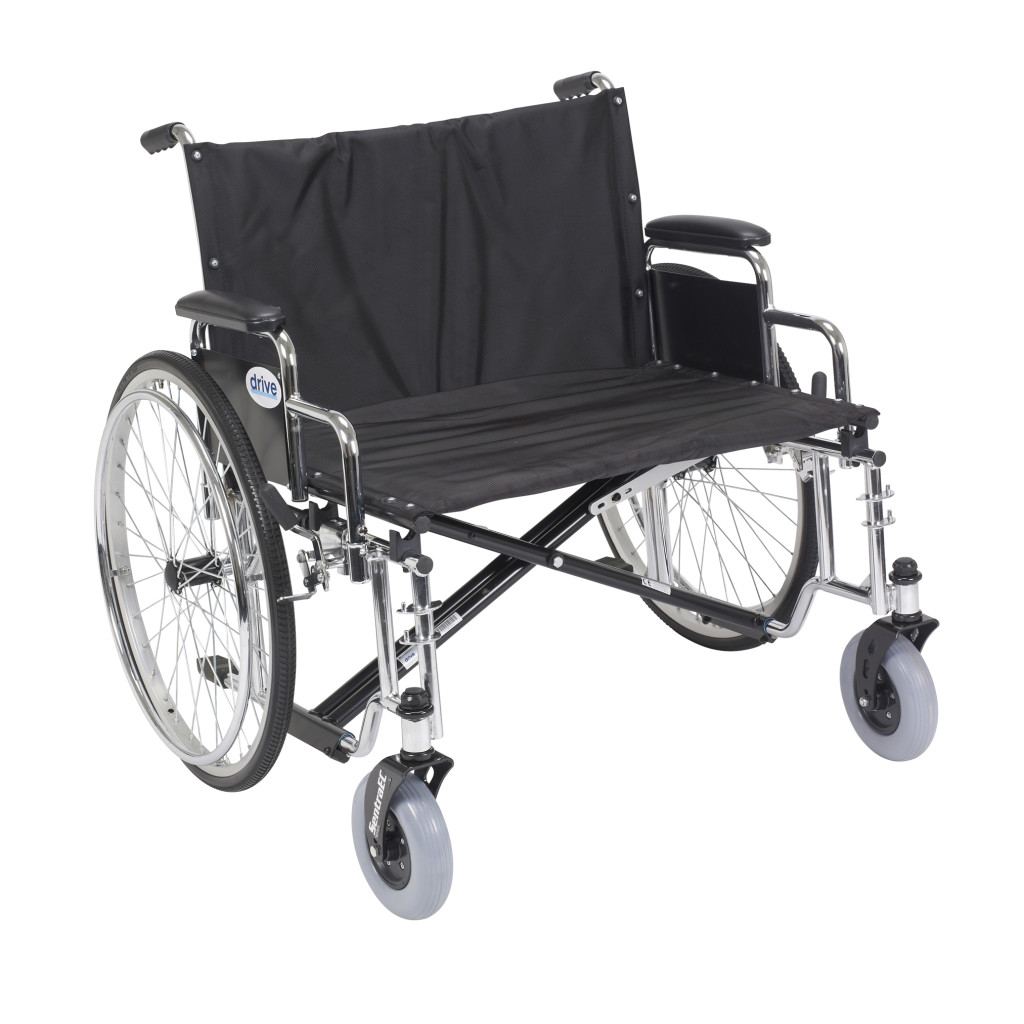 [STD28ECDDA] Drive 28" Bariatric Sentra EC Extra-Wide Wheelchair - STD28ECDDA