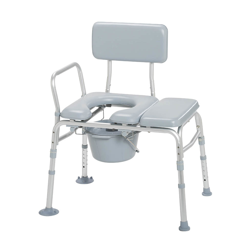 [12005KDC-1] Drive Padded Transfer Bench/Commode 12005KDC-1