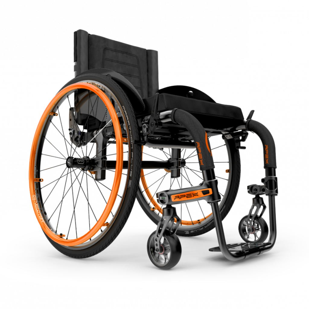 [WM0001305] Motion Composites Apex a Aluminum Rigid Category 4 Wheelchair (WM0001305)
