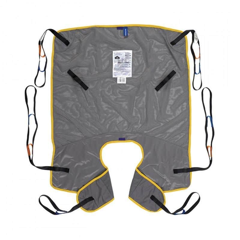 [NA1051] Hoyer Professional Quick Fit Deluxe Sling (Small, Red (75-150 lb), Mesh (bathing))