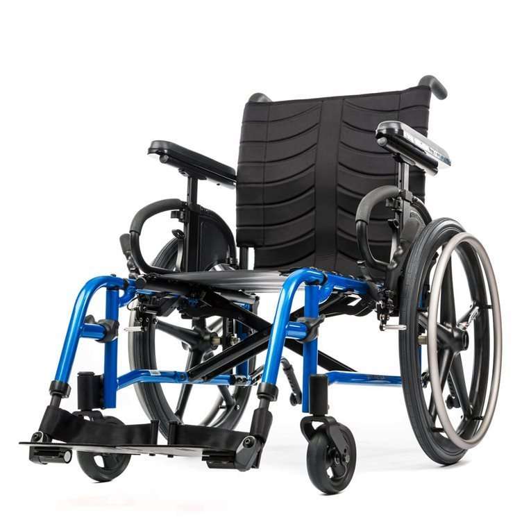 Sunrise Quickie Qx Folding Category 2 Wheelchair (WM0001310) (BLACK)