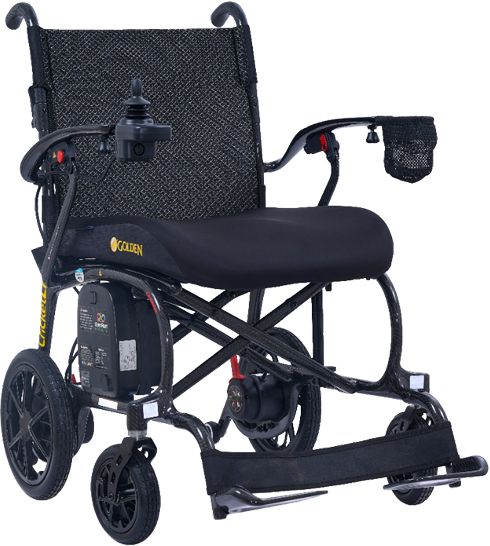 [GP309] Golden Cricket LT Folding Power Wheelchair GP309