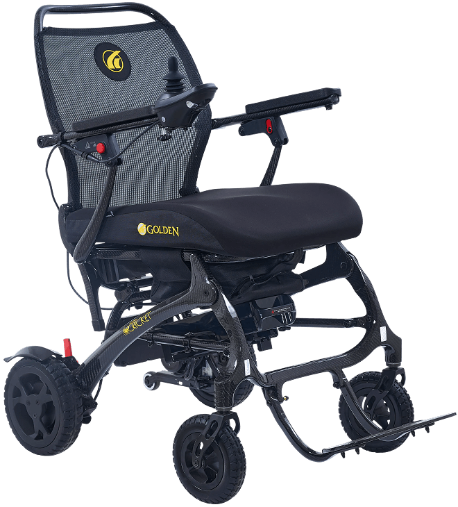 [GP302] Golden Cricket Folding Power Wheelchair GP302