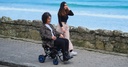 Quickie Q50 R Carbon Folding Power Wheelchair