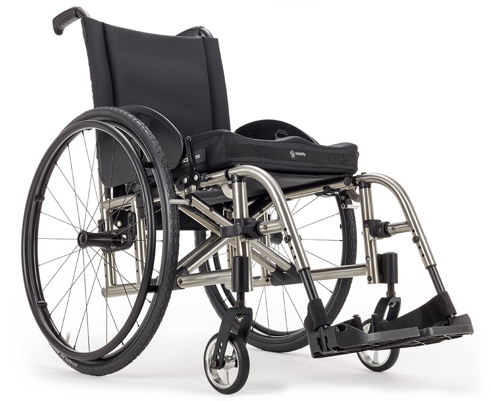 Ki Mobility Catalyst 5Ti Folding Wheelchair