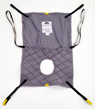 [NA1125] Hoyer Long Seat Commode Sling (Small, polyester)
