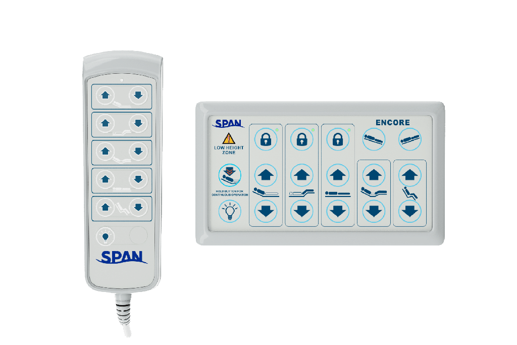 [Q6416LP] SPAN AMERICA BED PENDANT HOLDER, HEAD AND FOOT BOARD MOUNT