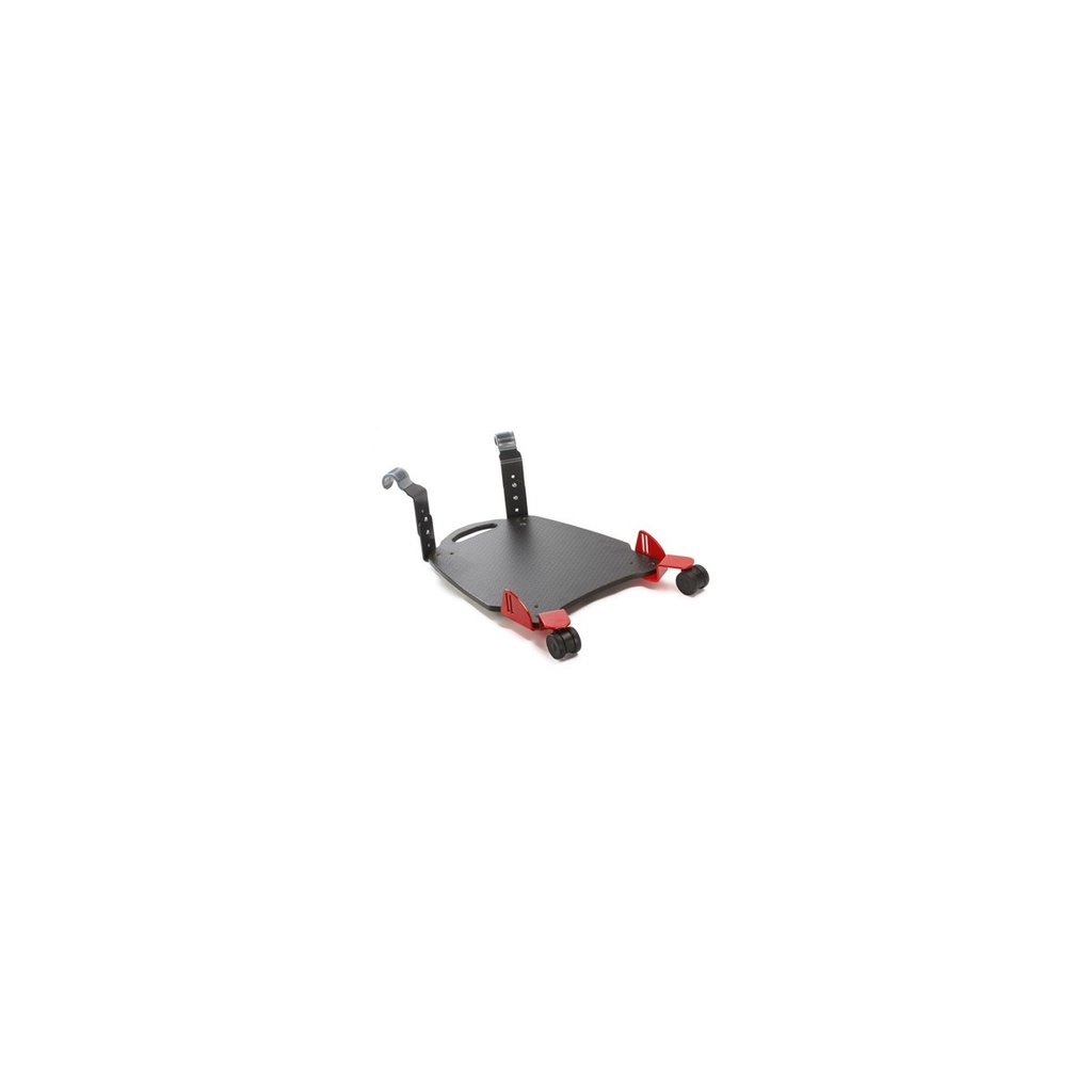 [56-383/SW-DB] Handicare Bure DB Transfer Plate, Swivel Wheels, Long