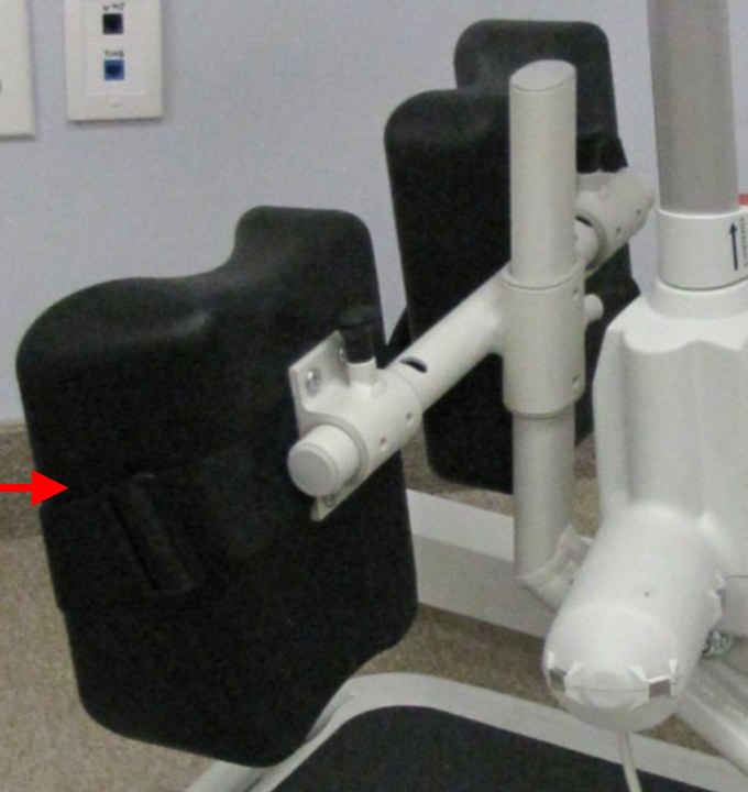 [280273] Handicare Sga-440 Knee Pad Assembly