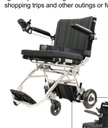 Ezee Fold 5G Ultra Light Folding Power Wheelchair Ch4070